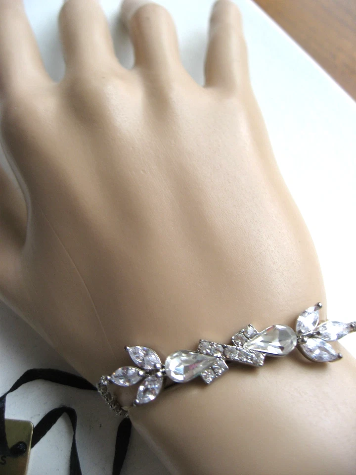 Pulsera Samantha Wills Nupcial Luna Cristal XoXo Delicado Amor Lágrimas Nueva con Etiquetas Foto 3 de 4