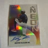 Dexter McCleon Jr Leaf Vivid NEON Signature 1/7 Bookend!