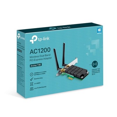 TP-Link Archer T4E - AC1200 WLAN Dual Band PCI Express WLAN Adapter