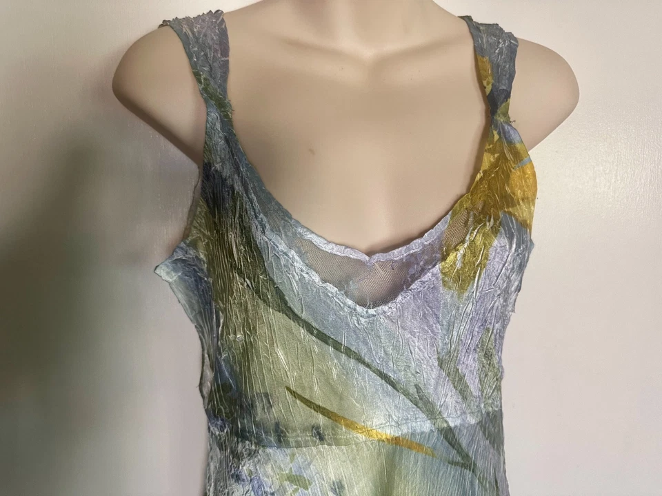 Vestido Komarov Multicolor Estampado Floral Talla L Foto 3 de 4