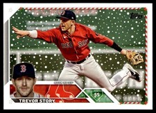 2023 Topps Holiday Trevor Story Boston Red Sox #H34