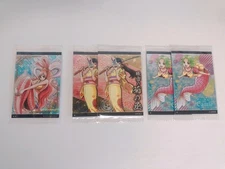 One Piece Wafer Card Set Shirahoshi Kikunojo Keimi Used Collectible