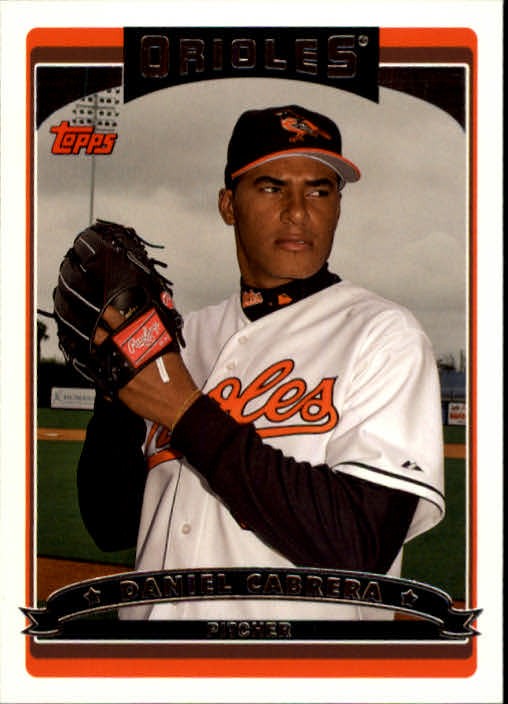2006 Topps Baseball Card #453 Daniel Cabrera