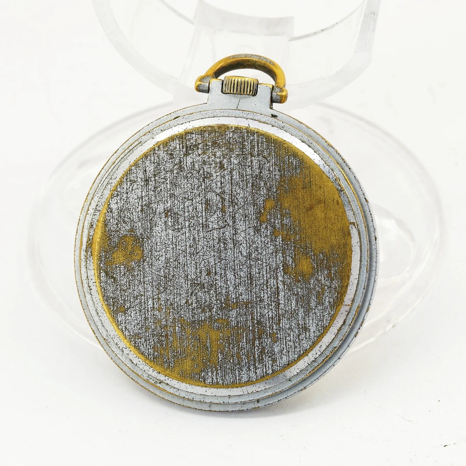 1940's Salut Saljut Salyt collectible mechanical open face Soviet pocket watch - Image 2 of 4