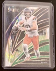Bo Nix 2025 Select Green And Black Shock Prizm No 211 Club Level