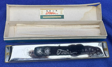 Vintage Tower 48 Holes Harmonica in Original Box Shanghai China