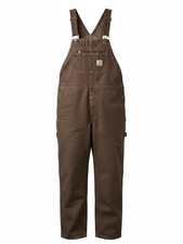 Carhartt Quilt Lined Duck Bib Overalls 10403. Men's XL Tall. New With Tags 