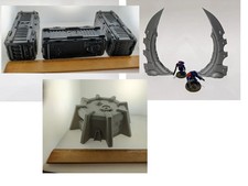 sci fi pack 7 28mm terrain FAST SHIP Alternate Wargaming Miniature
