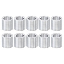 M8 Aluminum Spacers, 10 Pcs Metal Spacer Aluminum 8.2mm ID x 12mm OD x 12mm L