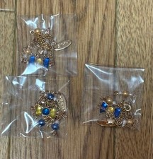Sailor Moon Charm Set 3pcs Unopened Bags Univ UFJ No Box