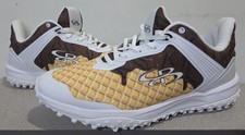 Zapatos Boombah Turf Chocolate Cake Waffle Para Hombre Talla 9.5