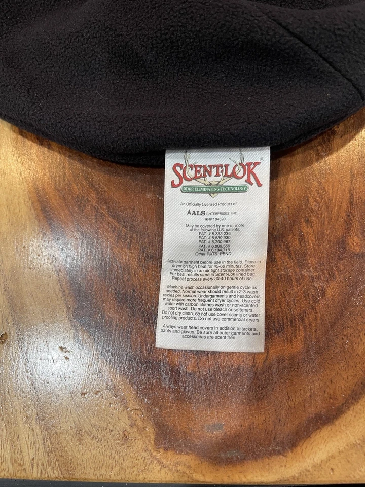 Gorra de esquí Scent-Lok camuflada/verde gorro con carbón activado para hombre talla única Foto 3 de 4