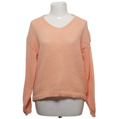 Page One, Strickpullover, Größe: S, Orange, Polyester, Einfarbig, Damen #zFF