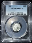 PCGS 1936 MS66FB Mercury Silver Dime