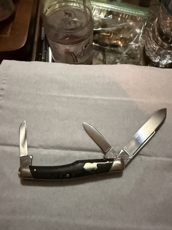 Henry Sears & Sons 1865 Rare  Gunstock Knife Nr Must See