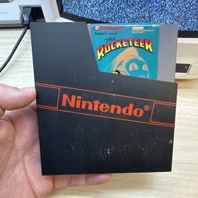 The Rocketeer NES Game Cartridge Tested Working w/ Sleeve Nintendo