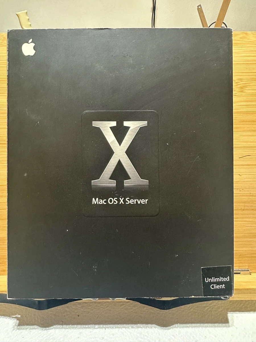 Apple Mac OS X Server CD Operating System Software for sale | eBay