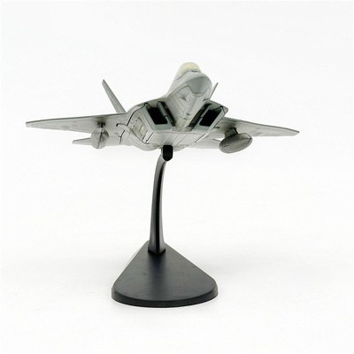 1/100 F22 Stealth Fighter Modell Miniatur realistisches Flugzeugmodell mit Ständer