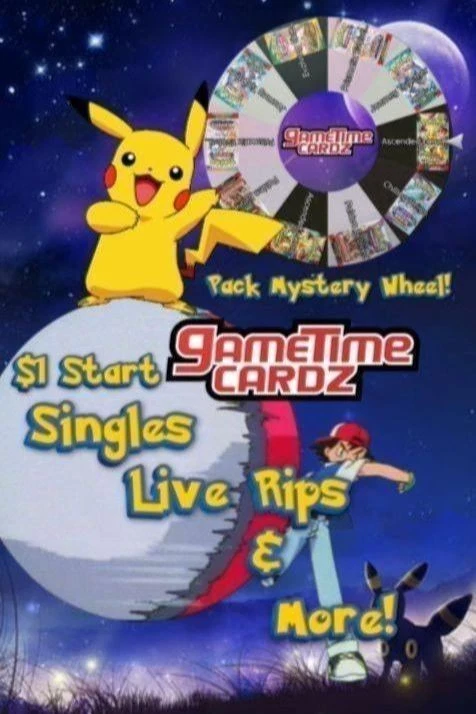 GTC Pokemon Mystery Wheel, Energy Breakz & Ripz!