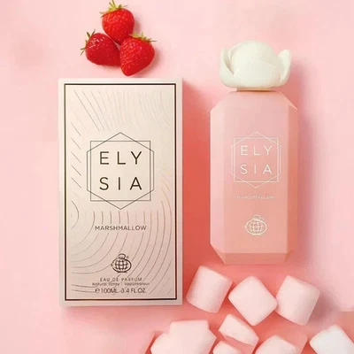 Elysia Marshmallow Eau De Parfum 100ml by Fragrance World | Sweet Arabic Perfume