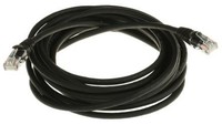 Kabel Kat. 5E U/Utp Czarny 5M RS Components