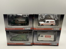 Corgi Trackside vans / cars Joblot X4 1:76 OO Gauge Diecast Model Cars