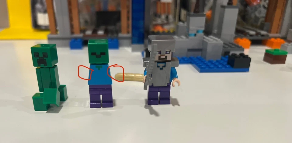 LEGO Minecraft: The Mine (21118) w/ Manuals. Bag 5 Sealed. Incomplete - 95%-ish - Image 2 of 4