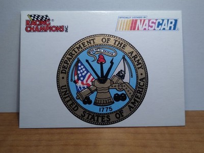 1991 Racing Champions We Support Our Troops Department Of The Army NRMT-MT VTG