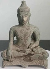 Antique 16th Century   Bronze Buddha  Statues   "  FREE SHIP   "