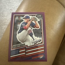 2026 PANINI STARS AND STRIPES RICKY OJEDA PURPLE /99 TEAM USA