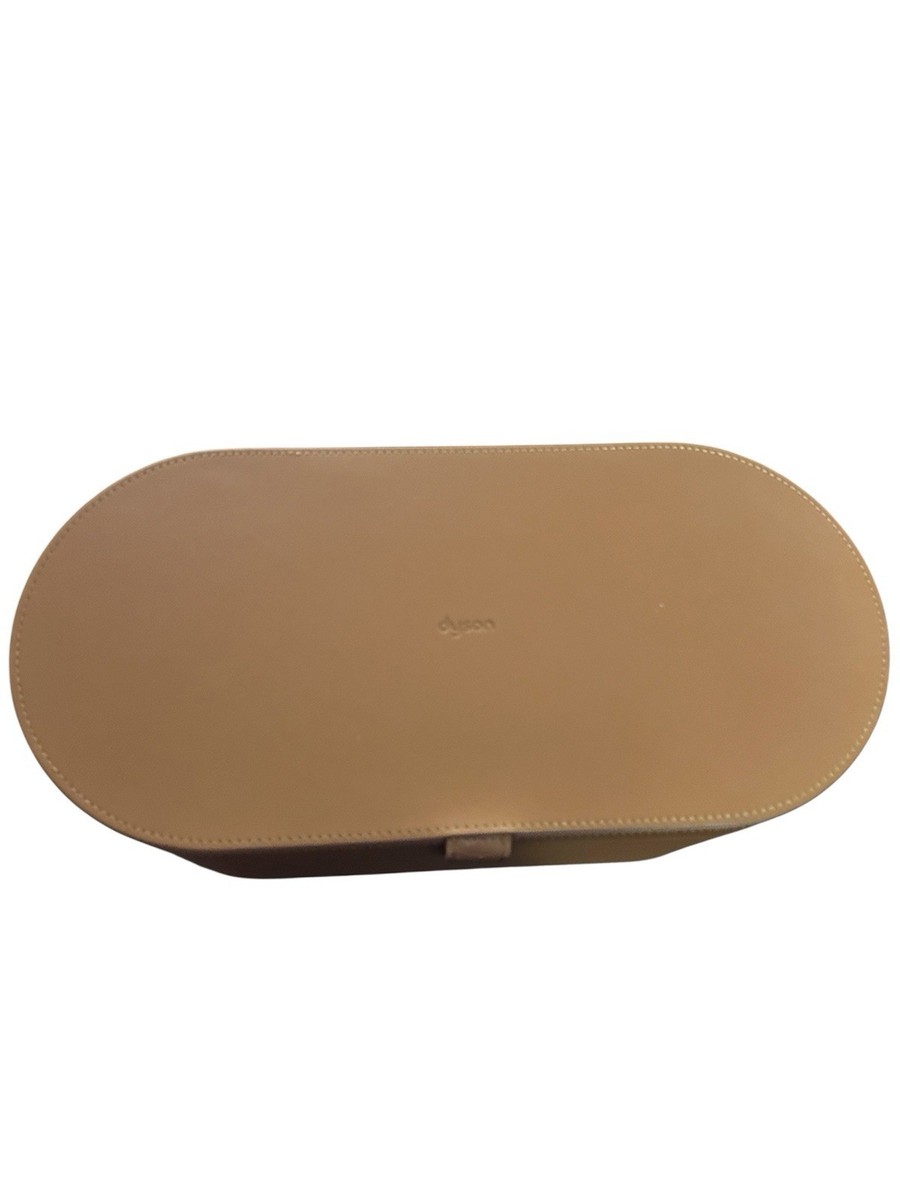 Dyson Airwrap Styler Leather Presentation Storage Case Tan