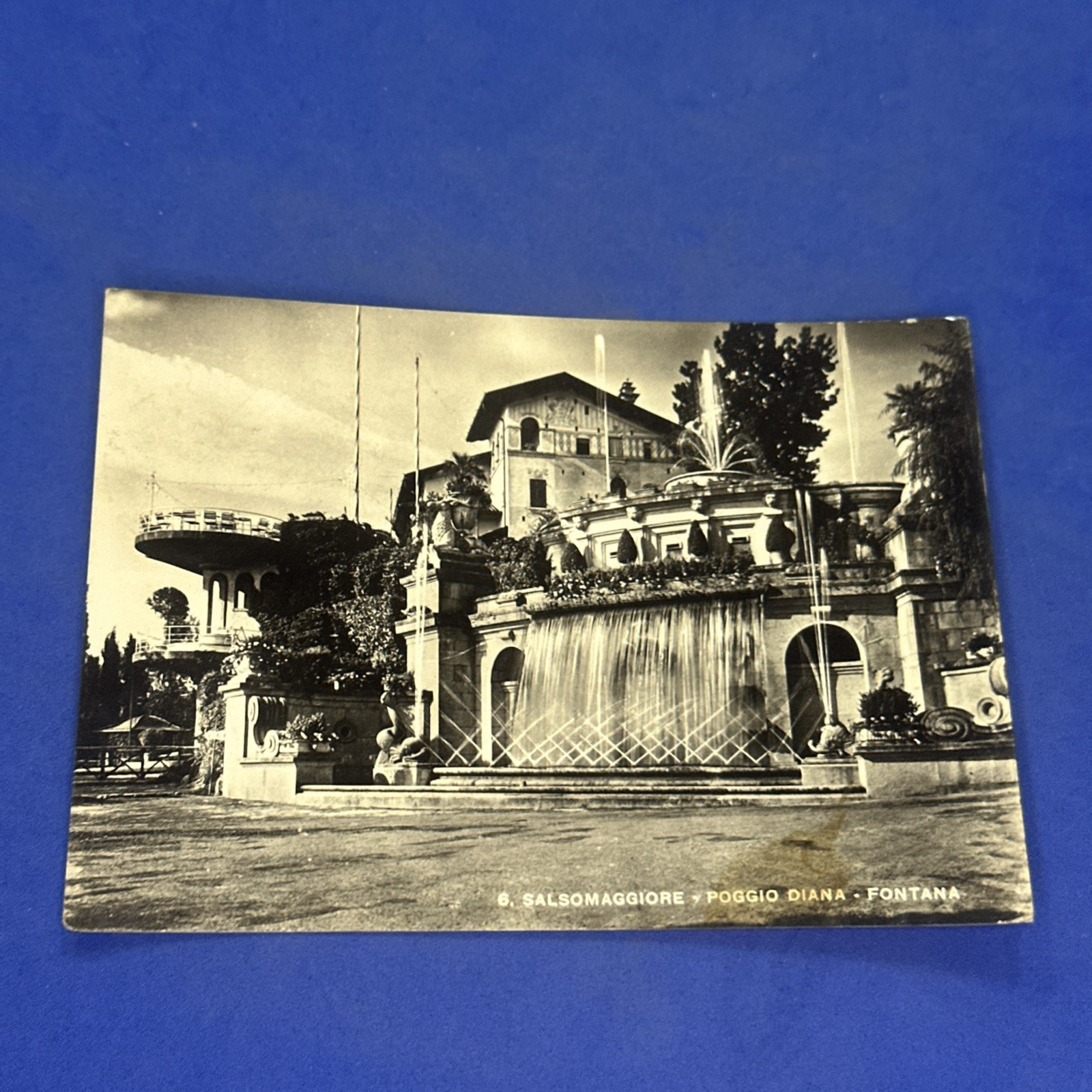SALSOMAGGIORE POGGIO DIANA FONTANA - Cartolina Bianco e nero