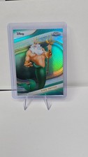 2025 Topps Chrome Sapphire Edition Disney King Triton Aqua /199 #61