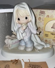 Precious Moments  JUNE  Birthday Angel Figurine 1996 261254 W/Box Girl