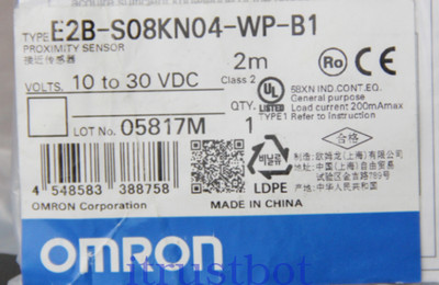 1PC New Omron E2B-S08KN04-WP-B1 Proximity Sensor E2BS08KN04WPB1