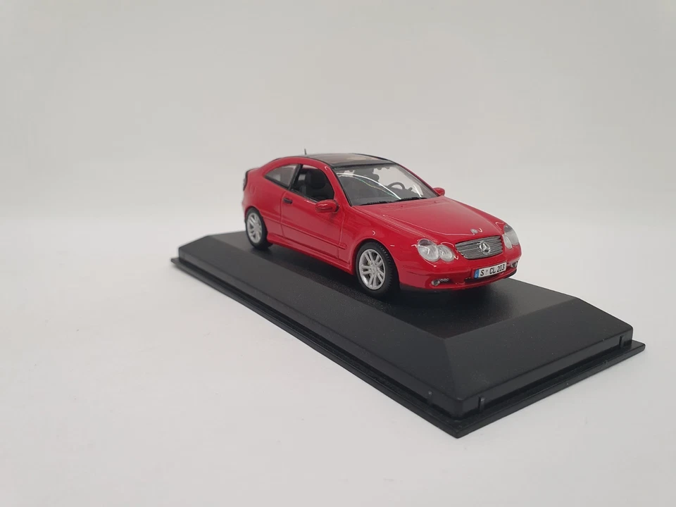 1/43 RARE MERCEDES-BENZ C-CLASS SPORT COUPE 2001 MINICHAMPS NO SCHUCO - Image 4 of 4