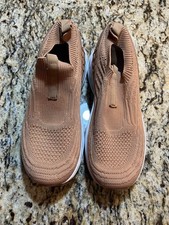 Women's Air Cushion Slip On Sneakers Athletic Sports Running Tennis Shoes Beige