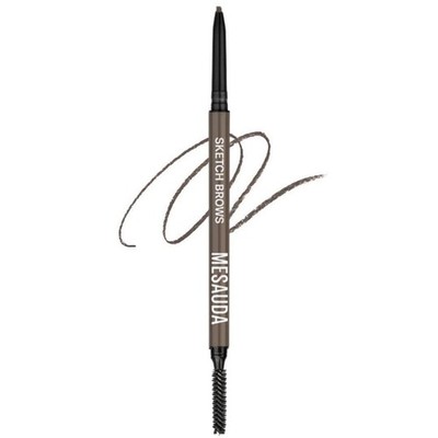 Mesauda Sketch Brows Brunette Automatischer Bleistift Wasserdicht Mit Mine Slim