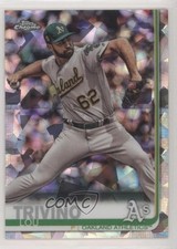 2019 Topps Chrome Sapphire Edition Lou Trivino #83 2k3