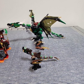 LEGO Ninjago 70753 70754  70593 70599 Elemental Dragon Battlewalker Magma Bridge