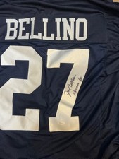 Joe Bellino Signed Jersey Inscribed 