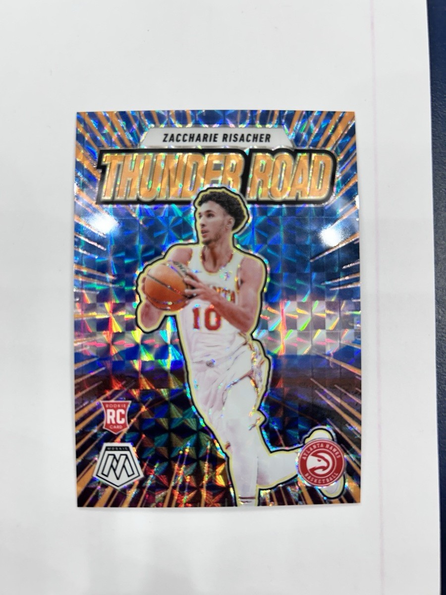 2024-25 Panini Mosaic Zaccharie Risacher Thunder Road Translucant