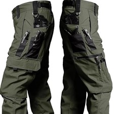 Pantalones de trabajo t cticos para hombre, pantalones cargo para exteriores