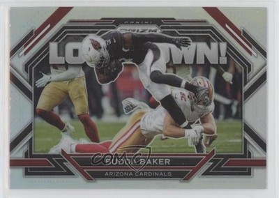 2022 Panini Prizm Lockdown! Silver Prizm Budda Baker #L-10 0oa7