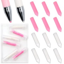 ZYNERY 12 PCS Diamond Art Pen Clay Accessories - 5D Diamond Painting Wax Glue...