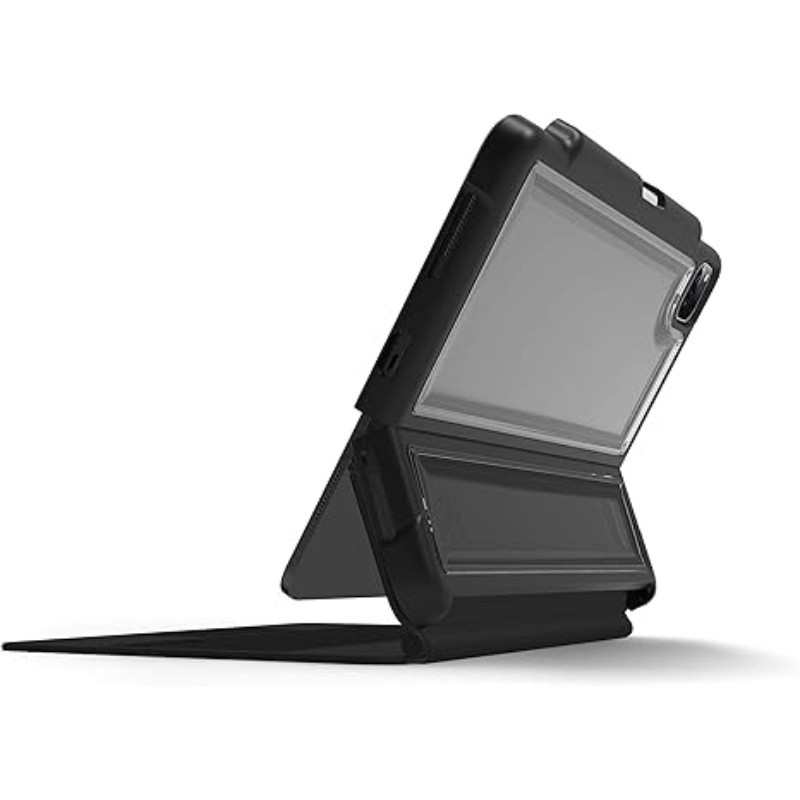 STM Rugged Shell Case for iPad Pro 12.9"" 3rd & 4th Gen – Magic Folio Black