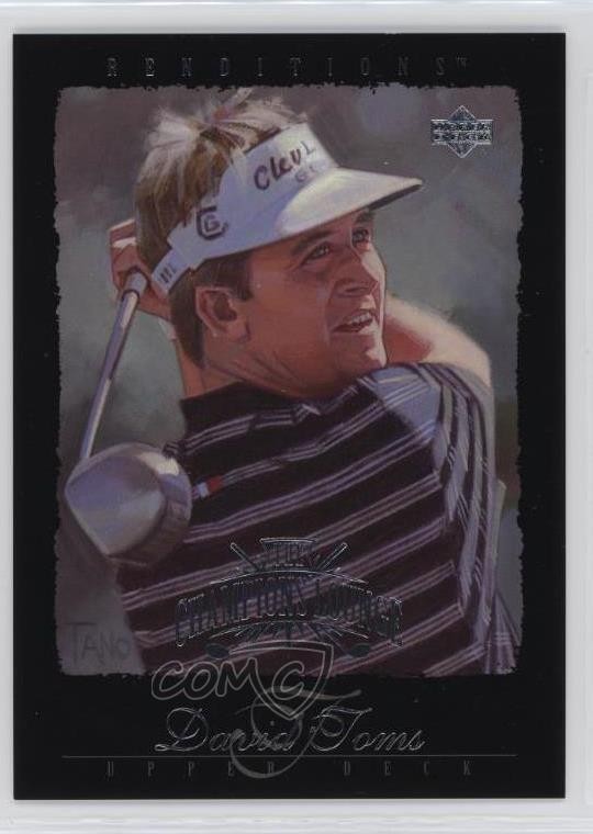 2003 Upper Deck Renditions The Champions' Lounge David Toms #75 t2b