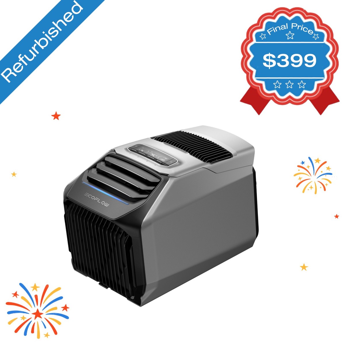 EcoFlow Wave 2 Portable Air Conditioner, for Outdoor Certified