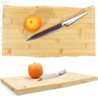 45 X 27 Cm Schneidebrett Servierbrett Bambus Holz Tranchierbrett KüChenbrett