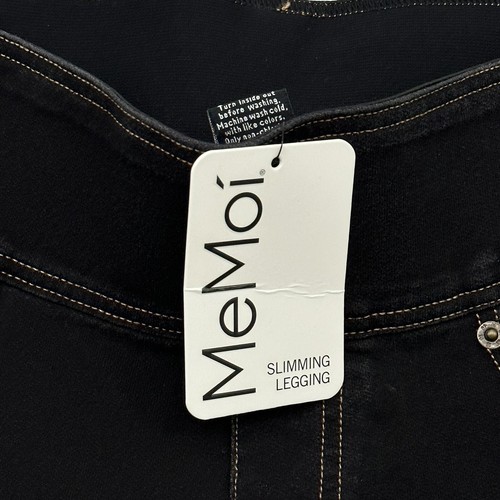 MeMoi Slimming Legging Women's Size S/M Dark Wash Denim Jean Jeggings NWT` - Picture 6 of 12